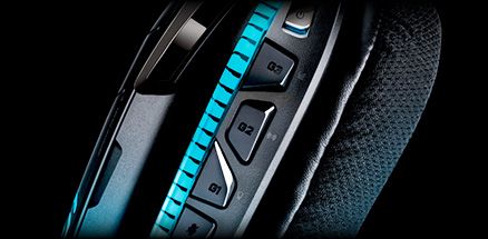 G633 gaming headset G-Key detail